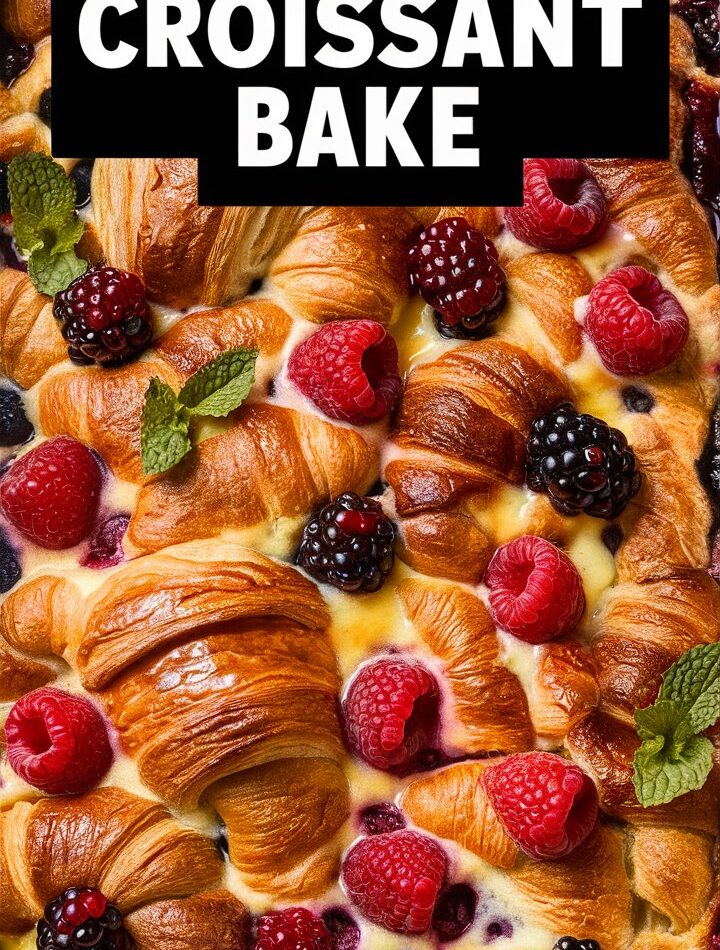 Berry Croissant Bake