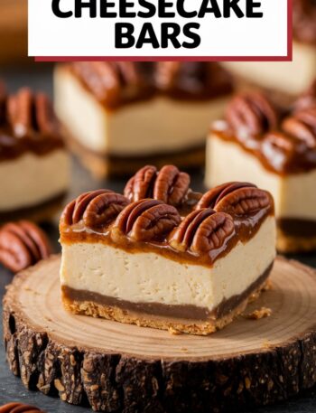 Pecan Pie Cheesecake Bars
