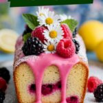 Lemon Raspberry Loaf Cake