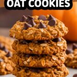 Healthy Pumpkin Oatmeal Breakfast Cookies