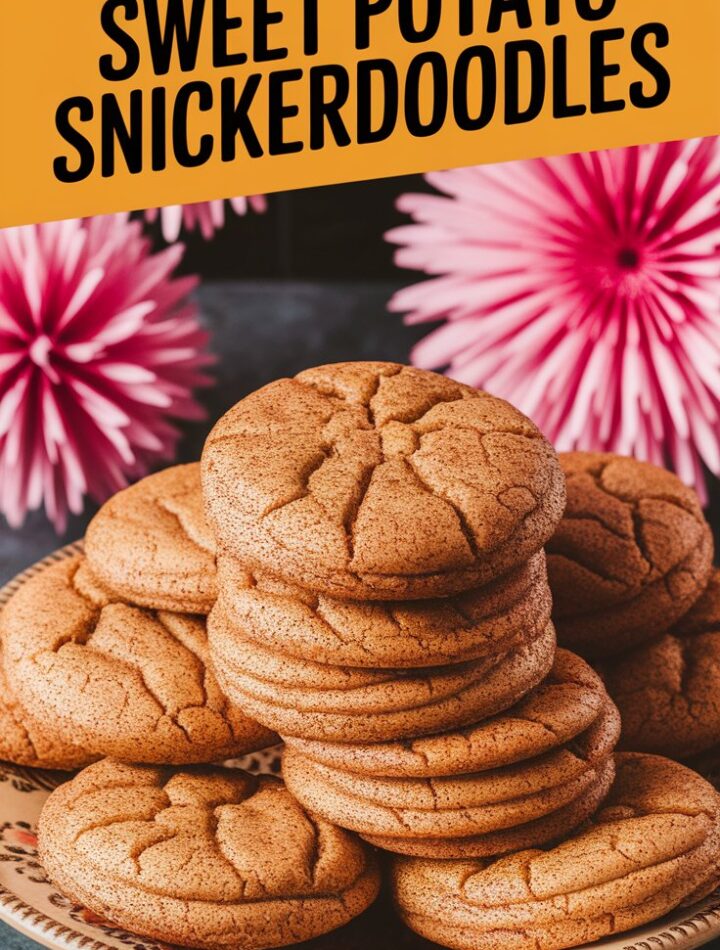 Sweet Potato Snickerdoodles