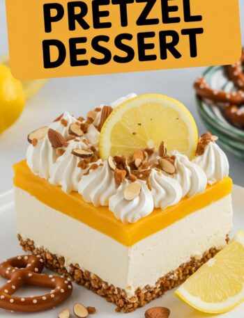 Lemon Pretzel Dessert