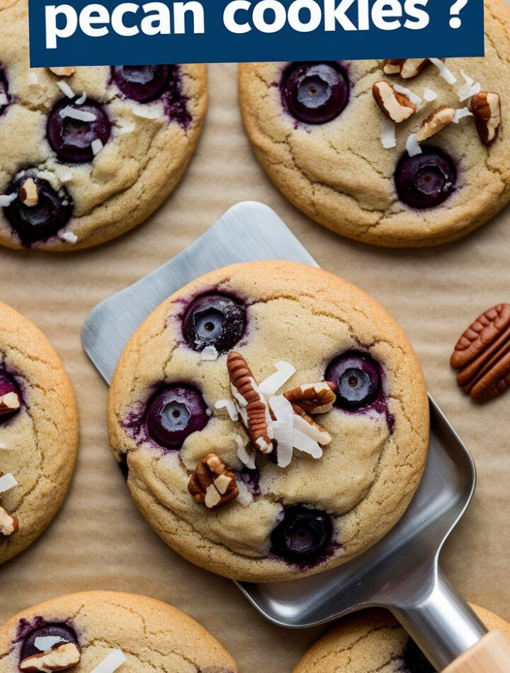 Blueberry Coconut Pecan Cookies
