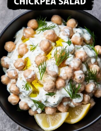 Tzatziki Chickpea Salad