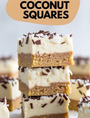 Keto Coconut Squares