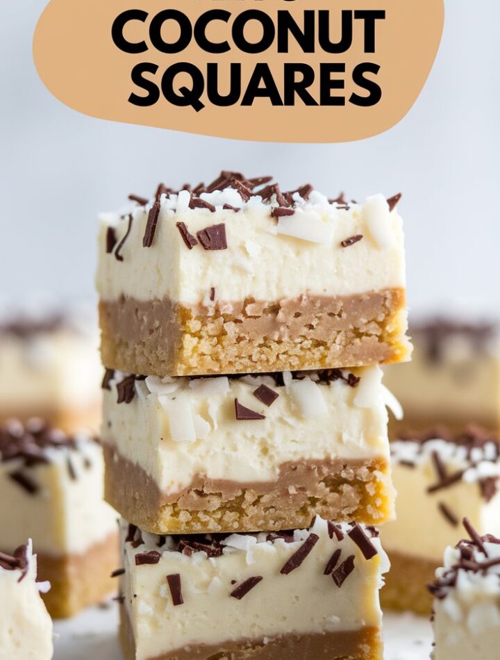 Keto Coconut Squares