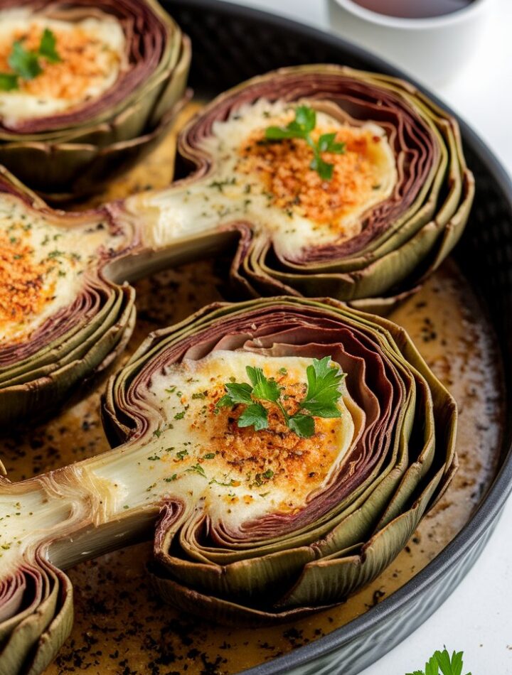 Parmesan Artichoke Hearts