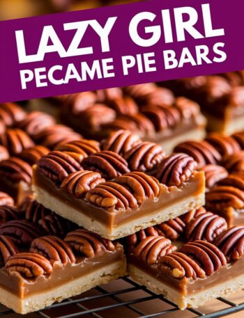 Lazy Girl Pecan Pie Bars