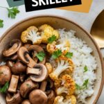 Mushrooms Cauliflower Skillet