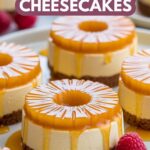 Mini Pineapple Upside-Down Cheesecakes