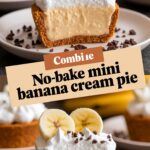 No-Bake Mini Banana Cream Pies