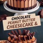 Chocolate Peanut Butter Cheesecake