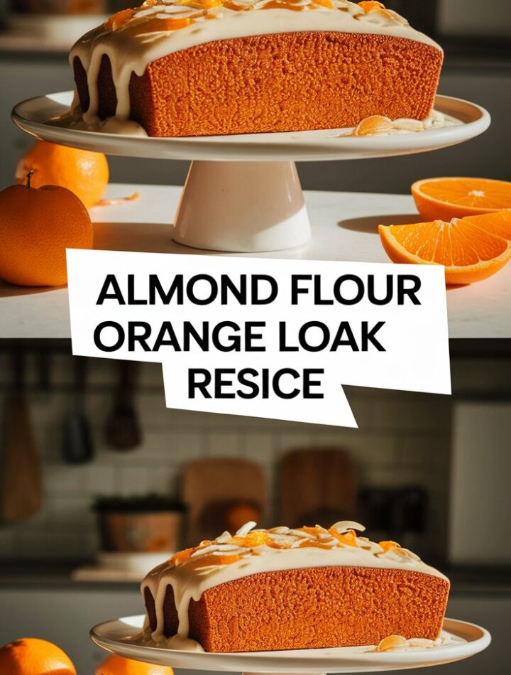 Almond Flour Orange Loaf Cake Recipe