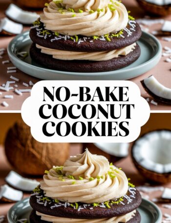 No-Bake Coconut Cookies