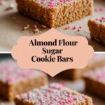 Almond Flour Sugar Cookie Bars