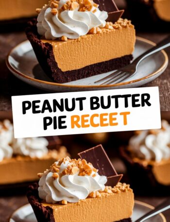 Peanut Butter Pie Recipe