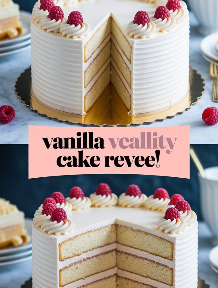 Vanilla Velvet Cake Recipe