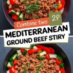 Mediterranean Ground Beef Stir
