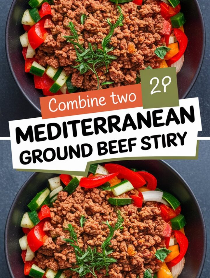 Mediterranean Ground Beef Stir