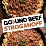 Ground Beef Stroganoff