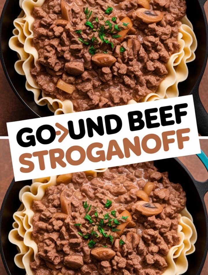 Ground Beef Stroganoff