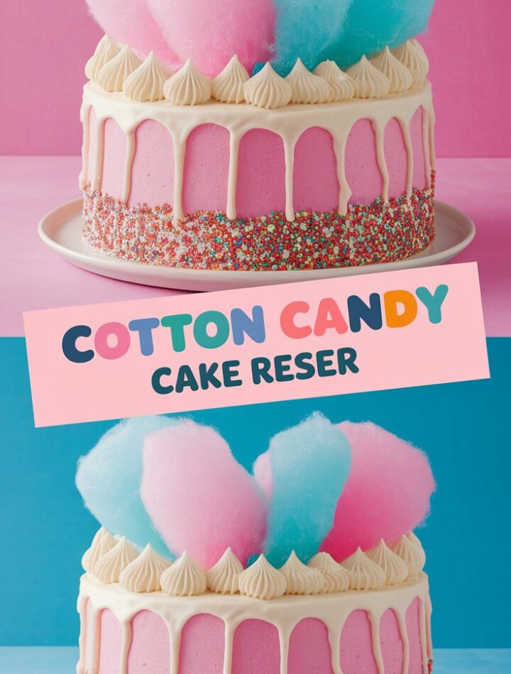 Cotton Candy Cake Recipe