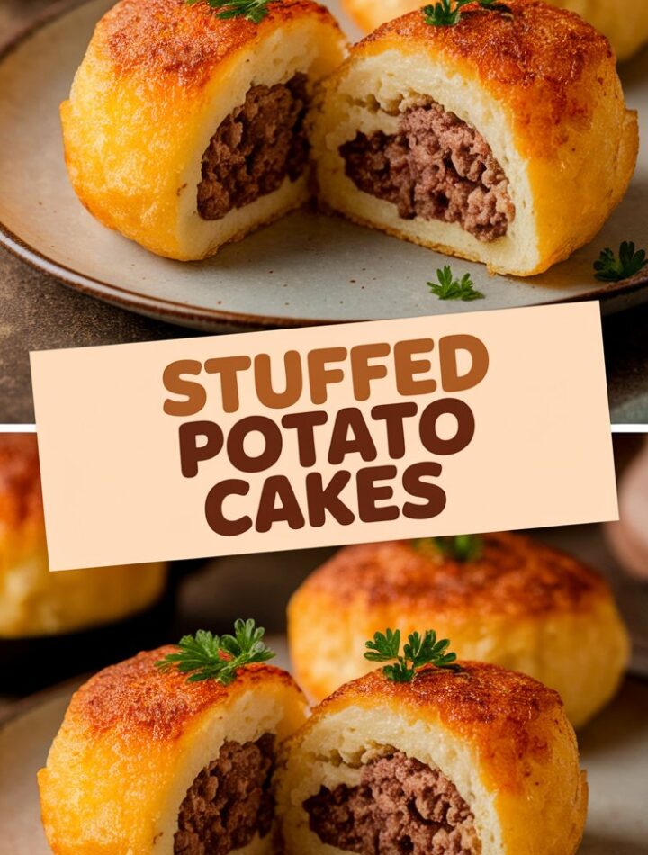 Stuffed Potato Cakes