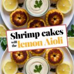 Shrimp Cakes with Lemon Aioli