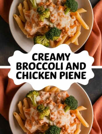 Creamy Broccoli and Chicken Penne