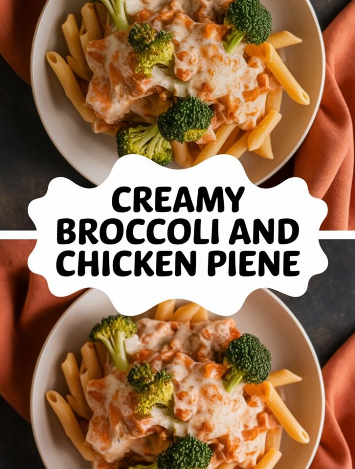 Creamy Broccoli and Chicken Penne