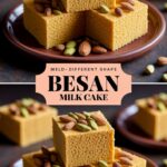 Melt-in-the-Mouth Besan Milk Cake