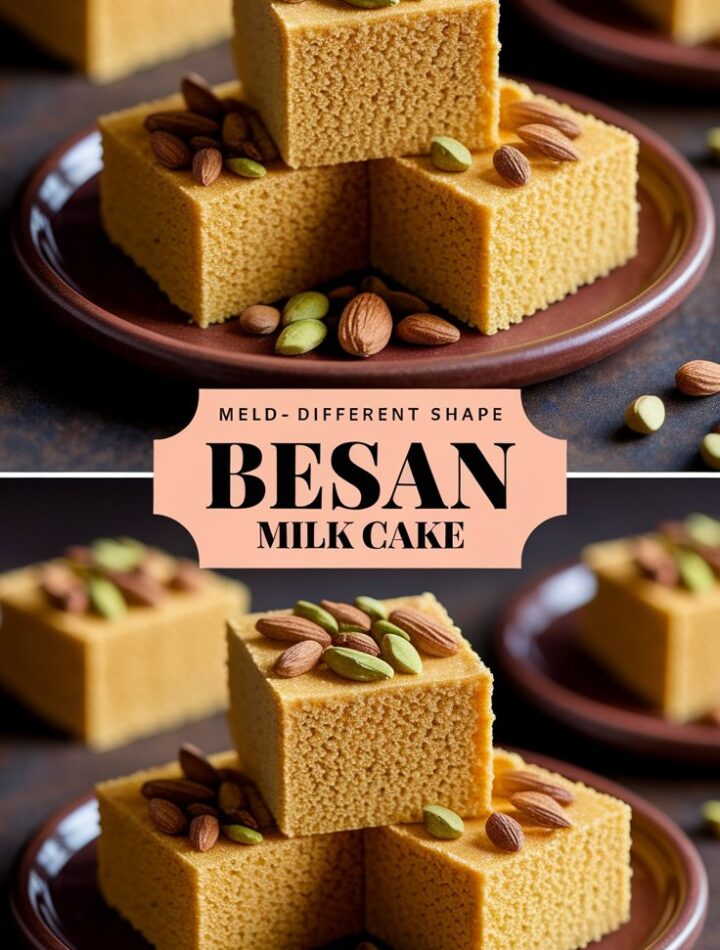 Melt-in-the-Mouth Besan Milk Cake
