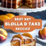 Brown Sugar Peach Cake