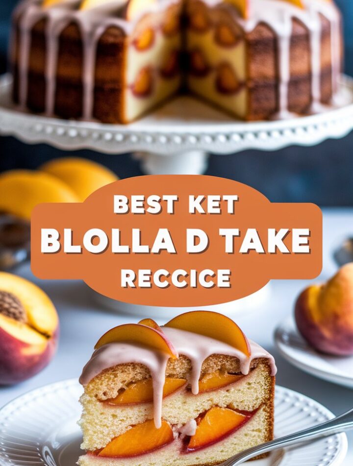 Brown Sugar Peach Cake