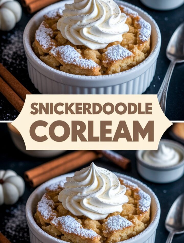Snickerdoodle Cobbler