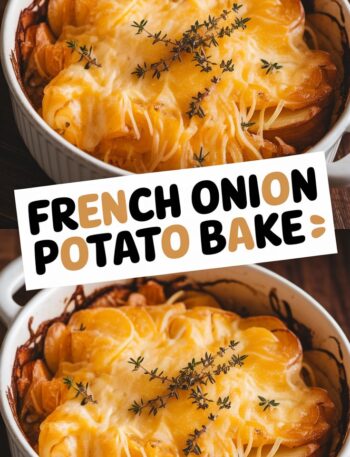 French Onion Potato Bake