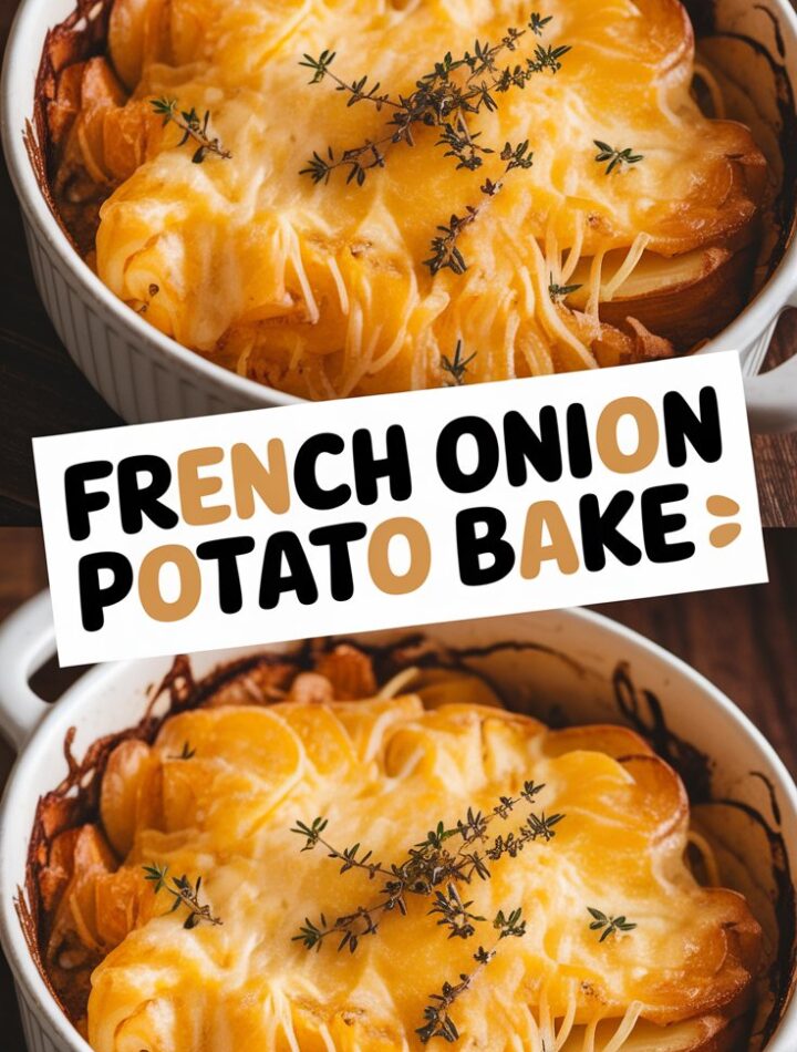 French Onion Potato Bake