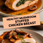 Healthy Mushroom Stuffed Chicken Breast