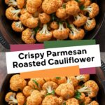 Crispy Parmesan Roasted Cauliflower