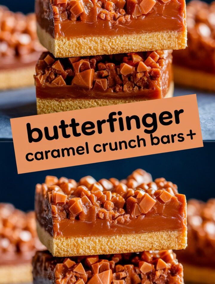Butterfinger Caramel Crunch Bars